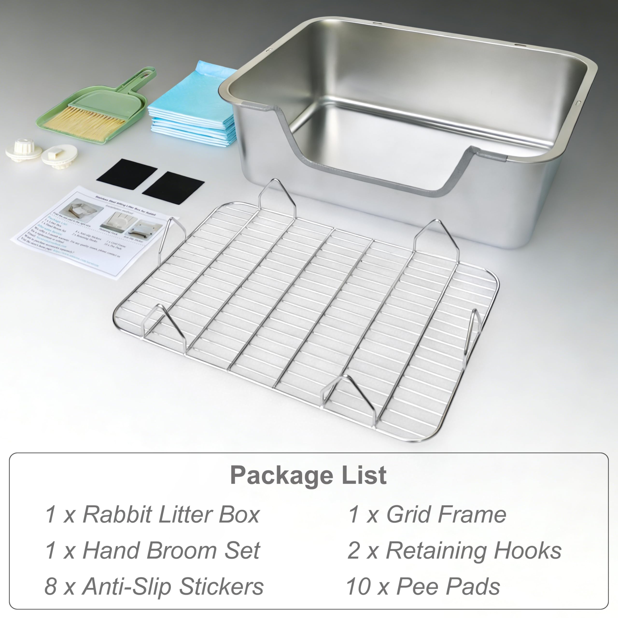 Sorstrem easy-clean stainless steel surface resists staining and rinses clean quickly.