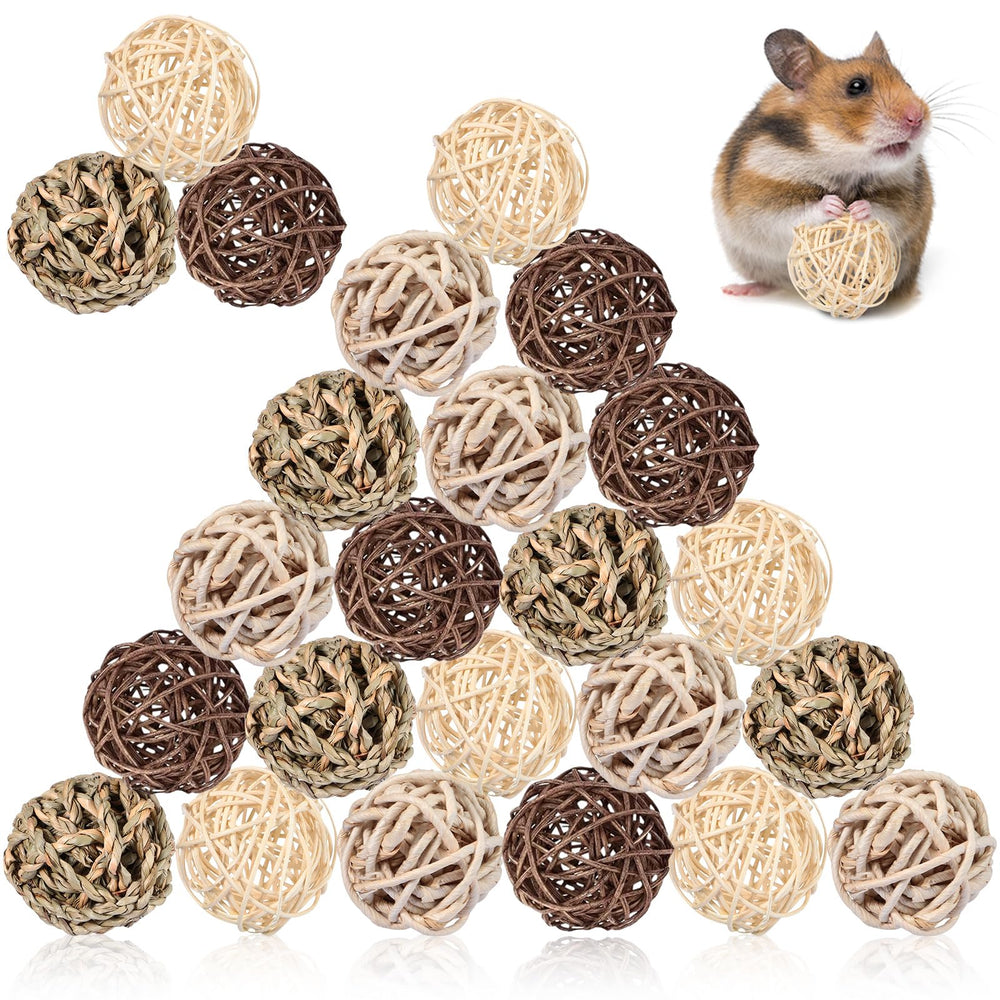 Sosation aquatic plant balls for small animals, providing chewing fun and dental exercise.