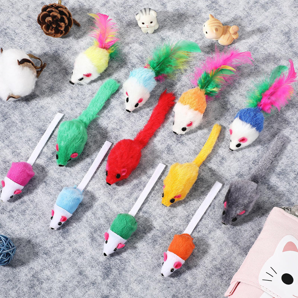 Sosation kitten-friendly plush mice promote gentle interactive sessions