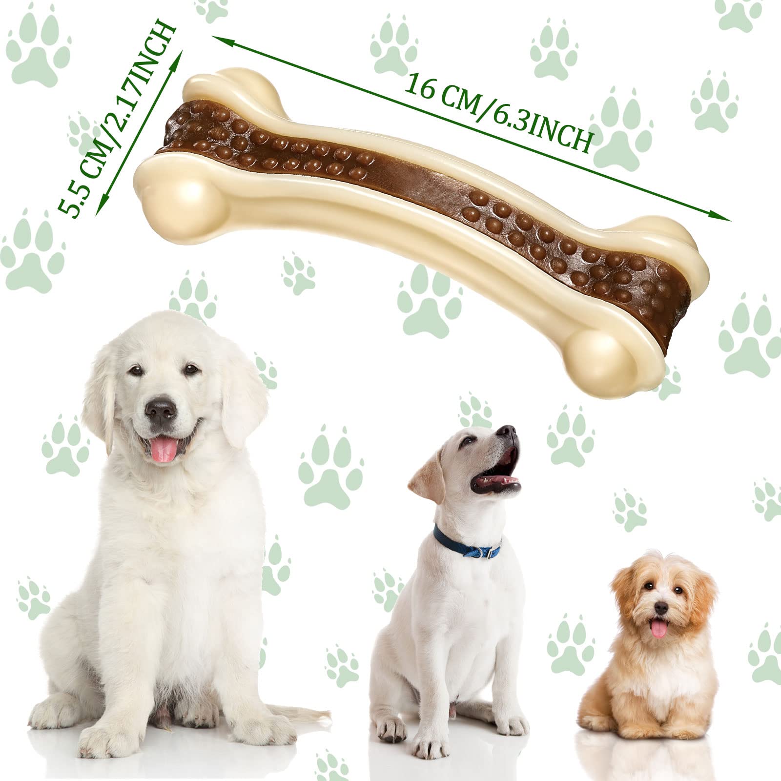 Sosation nylon beef-flavored chew for strong chewers.