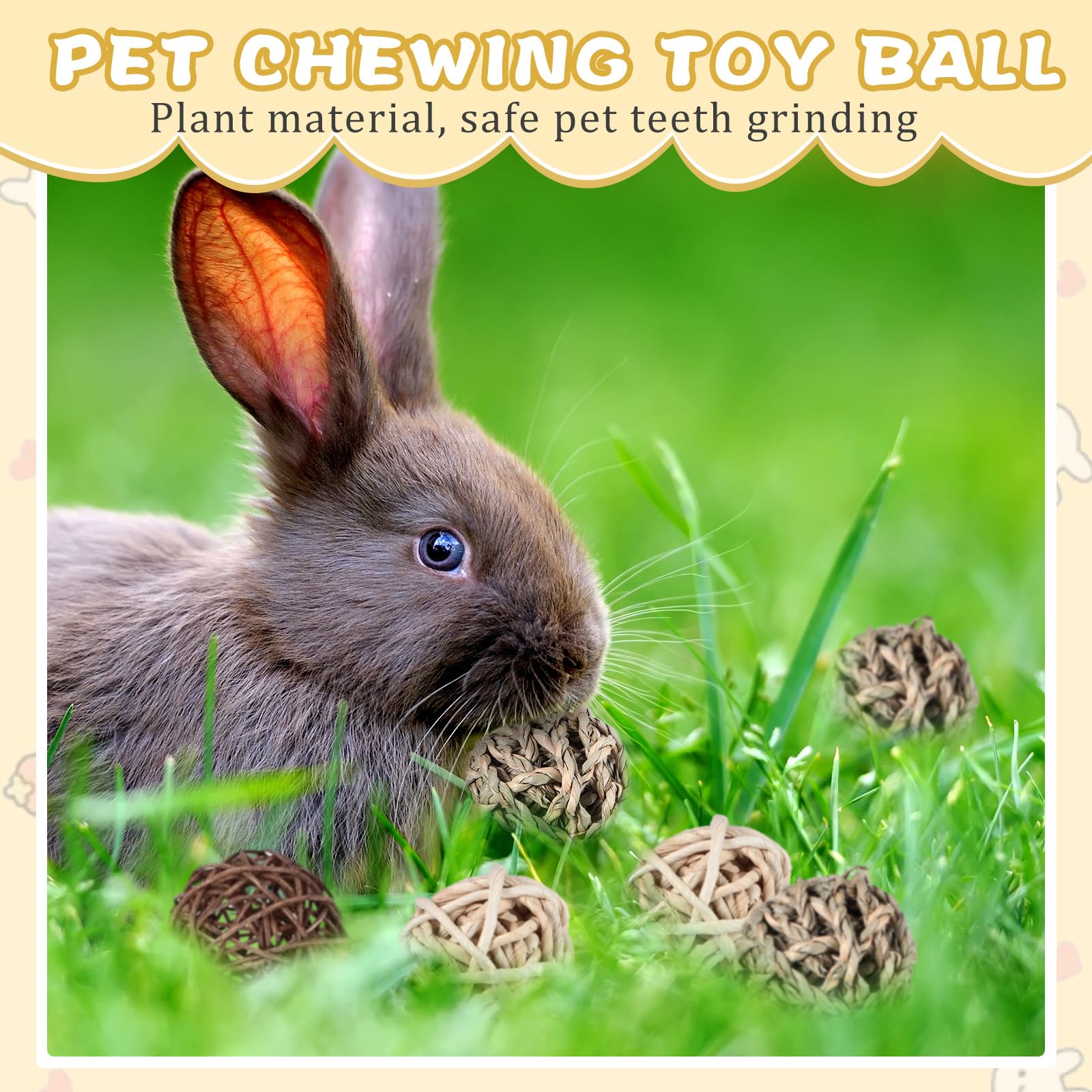 Sosation pets enjoy ball play to stay active and engaged in cages.