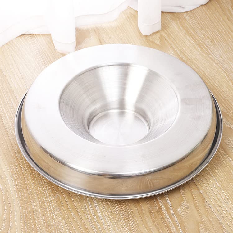 SOUJOY easy-care stainless bowl stays steady on non-slip surfaces