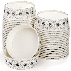 SOUJOY disposable bowls with footprint design for mess-free meals on the go.