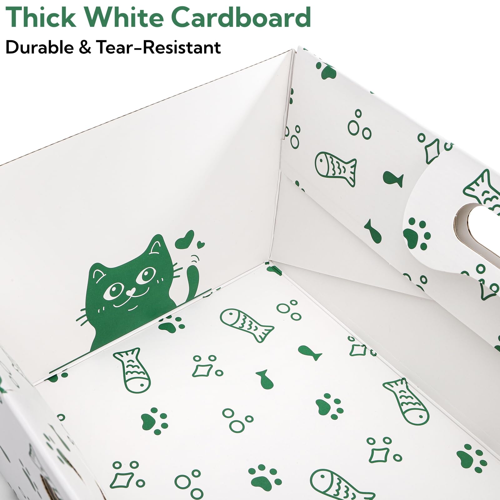 SOUJOY litter box with scoop set simplifies cleanup on the go