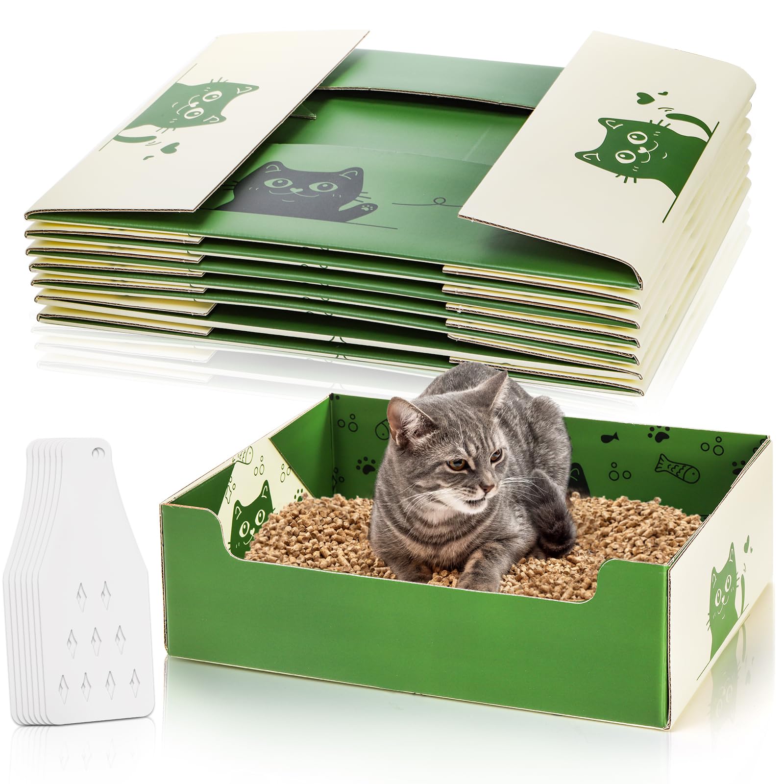 SOUJOY travel litter box folded compact for easy packing