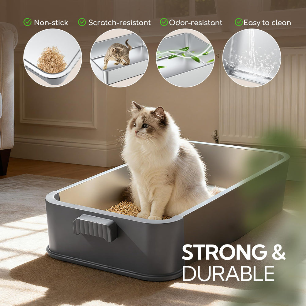Soulbond premium 304 stainless steel resists scratches and odors