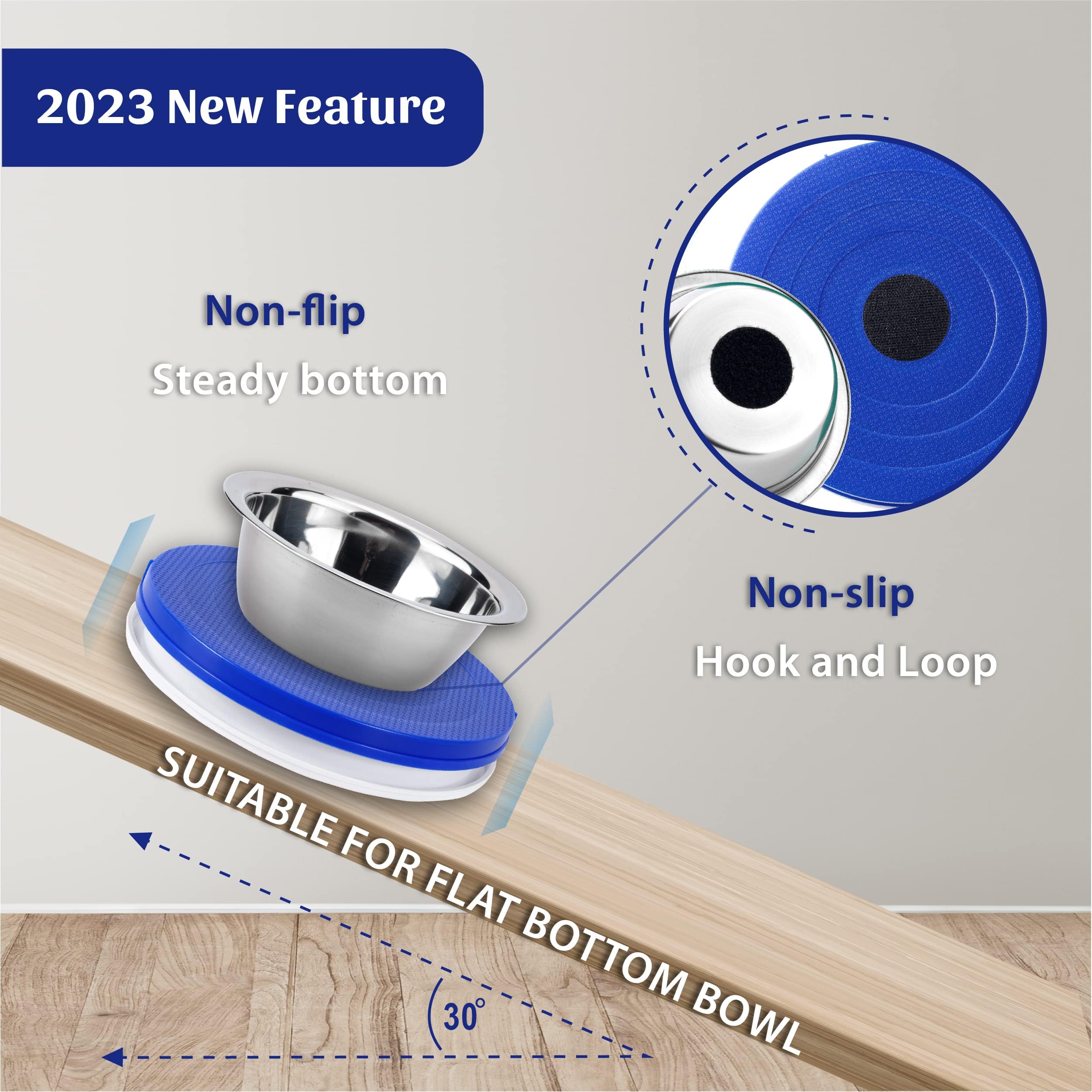 SoulThink Ant Proof Bowl Tray outdoor setup keeps ants away for feral cat feeding.