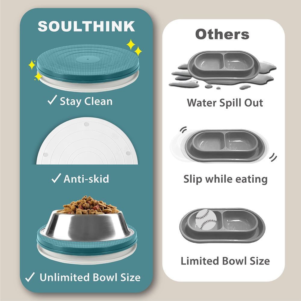 SoulThink Ant Proof Tray outdoor use with cats and dogs.
