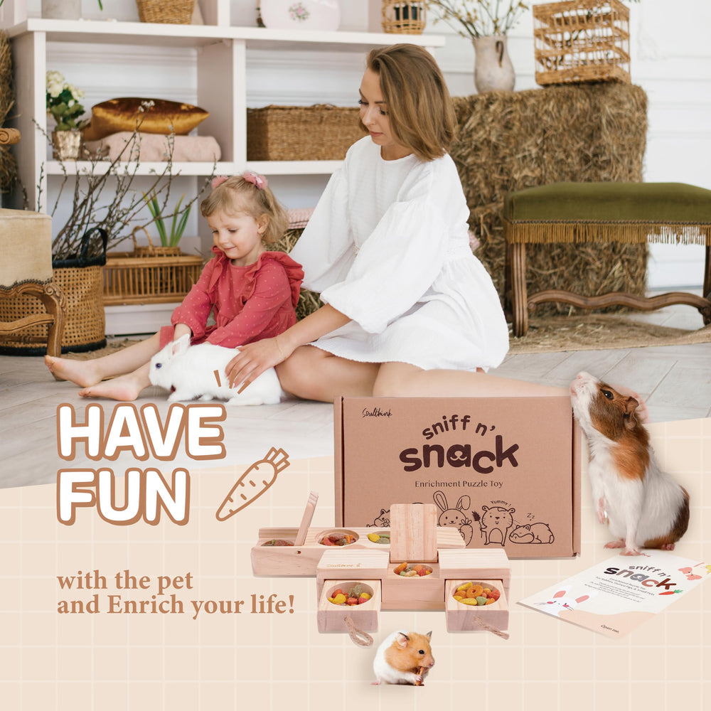 SoulThink Sniff n' Snack two-set packaging offers value and variety.