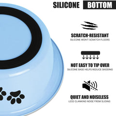 SOUXU easy-clean dog bowl cleans quickly after meals.