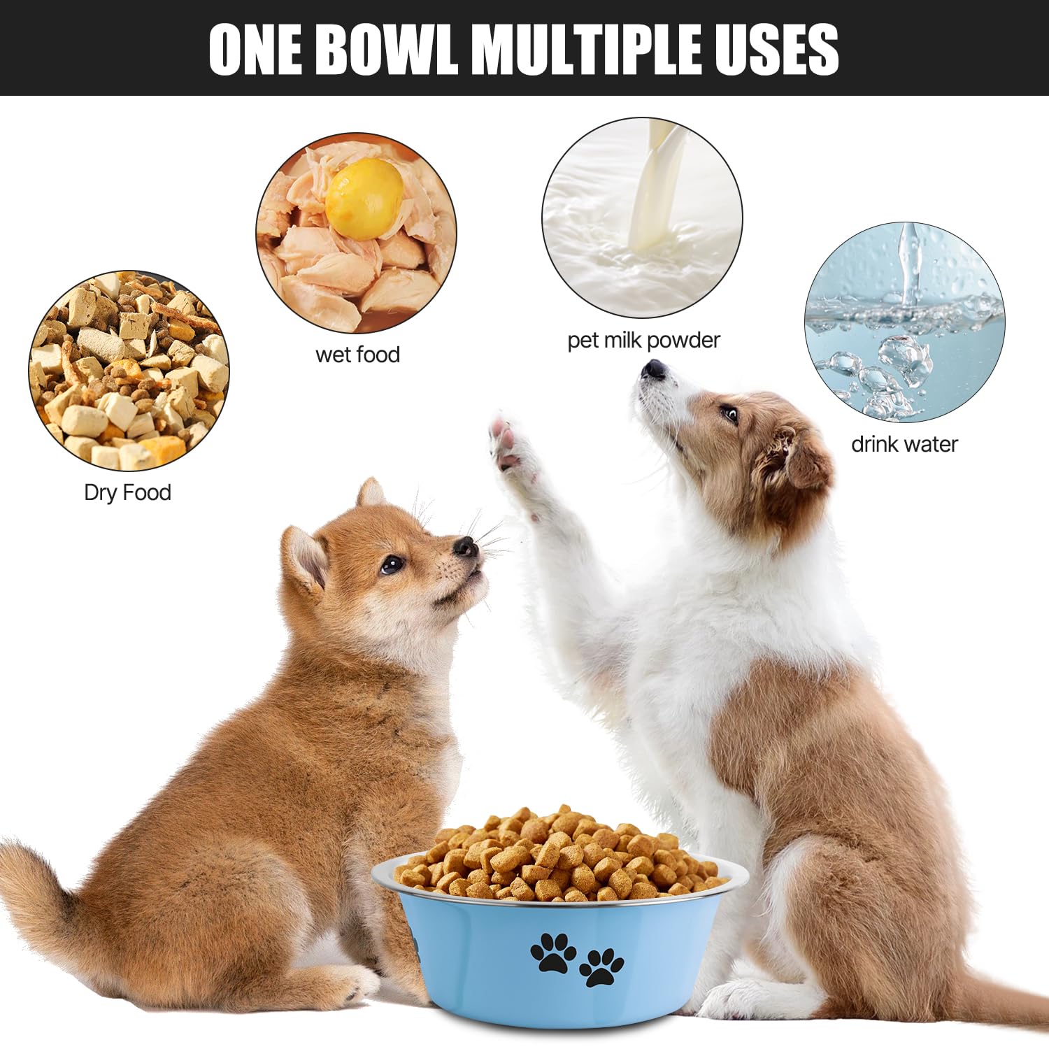 SOUXU silicone-chassis bowl protects floors with a stable base.