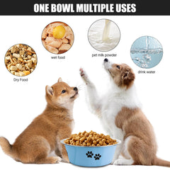 SOUXU silicone-chassis bowl protects floors with a stable base.