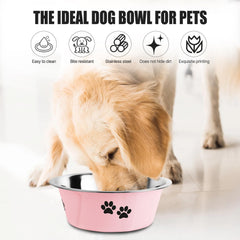 SOUXU stainless steel bowl with non-slip silicone chassis keeps meals steady.