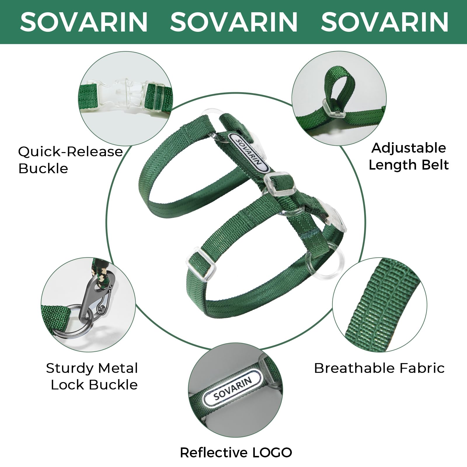 Sovarin multi-point locking system adds security while exploring.