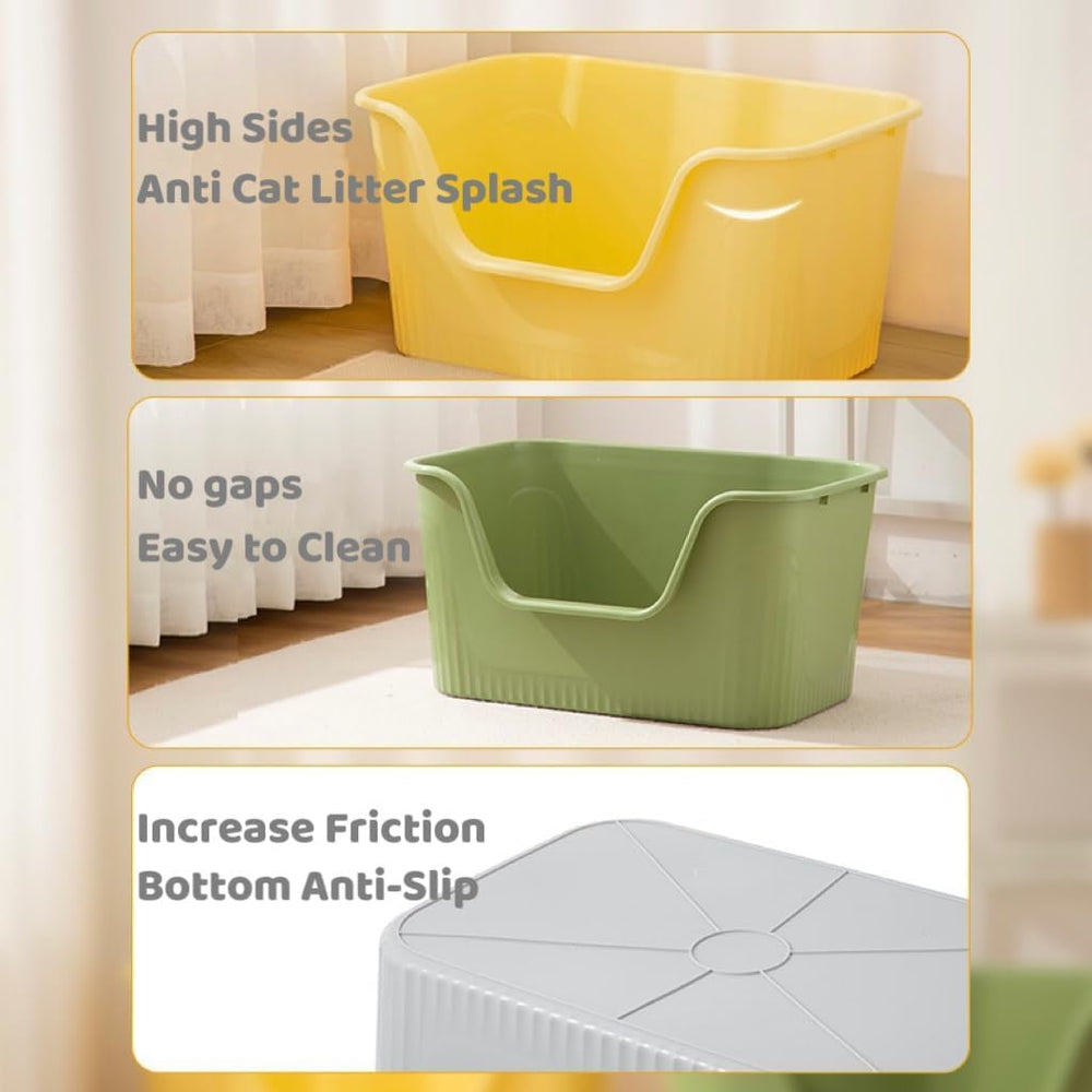 SpaceTime durable plastic construction for long-lasting cat care.
