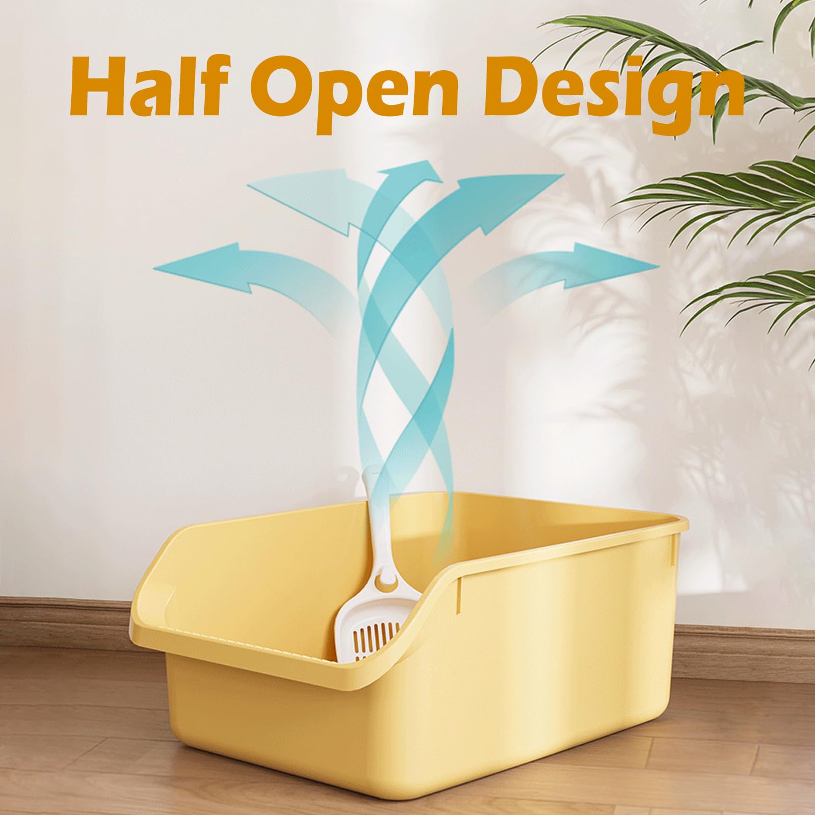 SpaceTime indoor use litter box ideal for indoor cats.