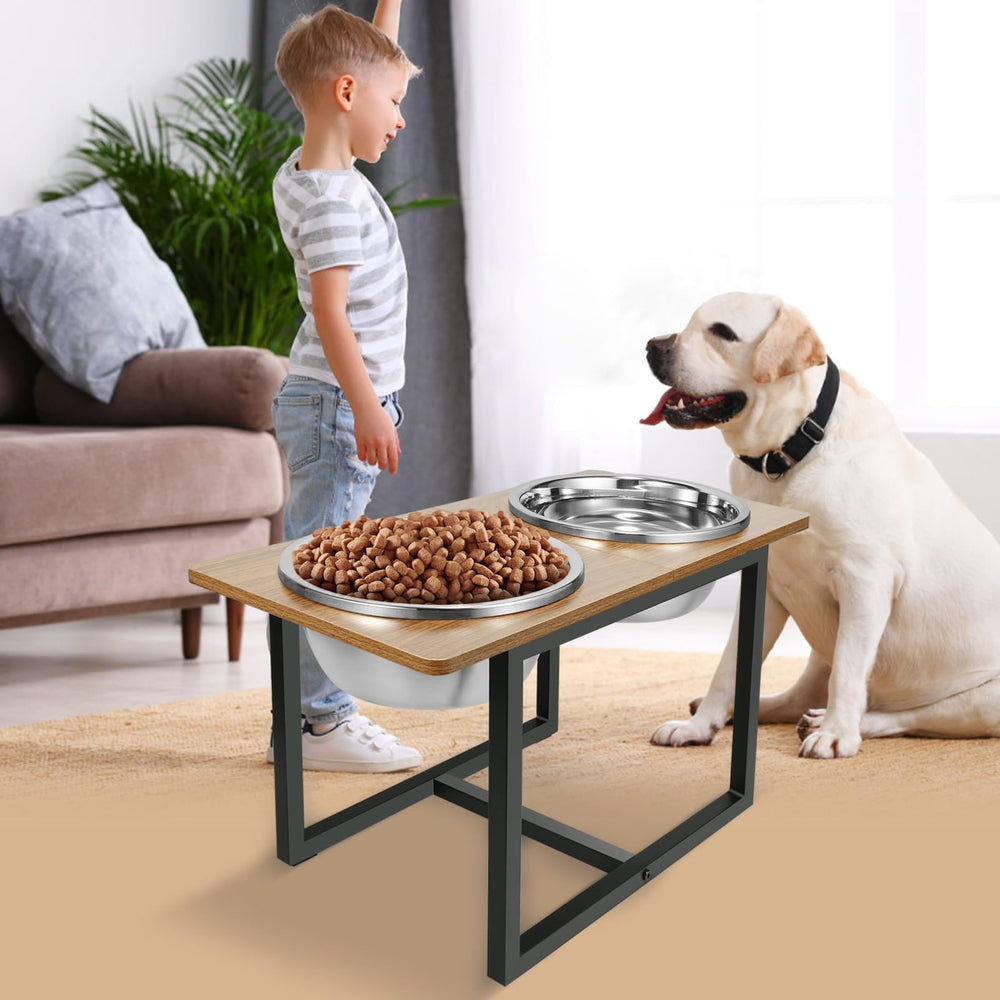 Spacnom rustic walnut finish enhances home décor