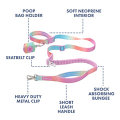 Spark Paws Handsfree Leash dual padded handles for secure grip
