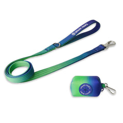Spark Paws leash with heavy-duty alloy hook in Lime Wave for secure daily walks