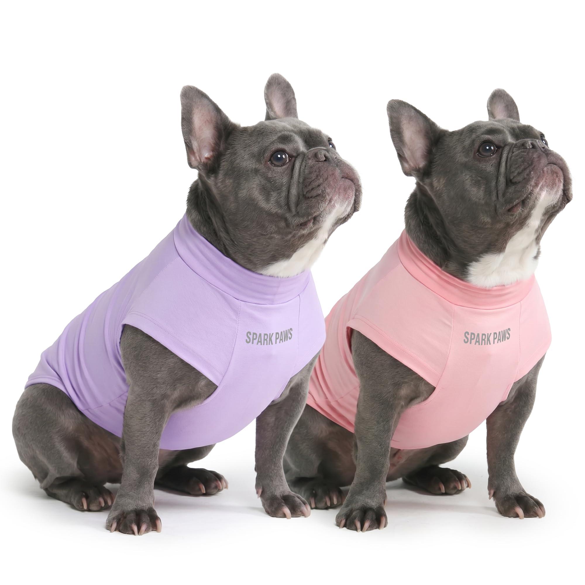 Spark Paws Sunblock T-Shirt front view with SPF 30 protection