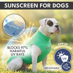Spark Paws Sunblock SPF30 side profile highlighting breathable fabric