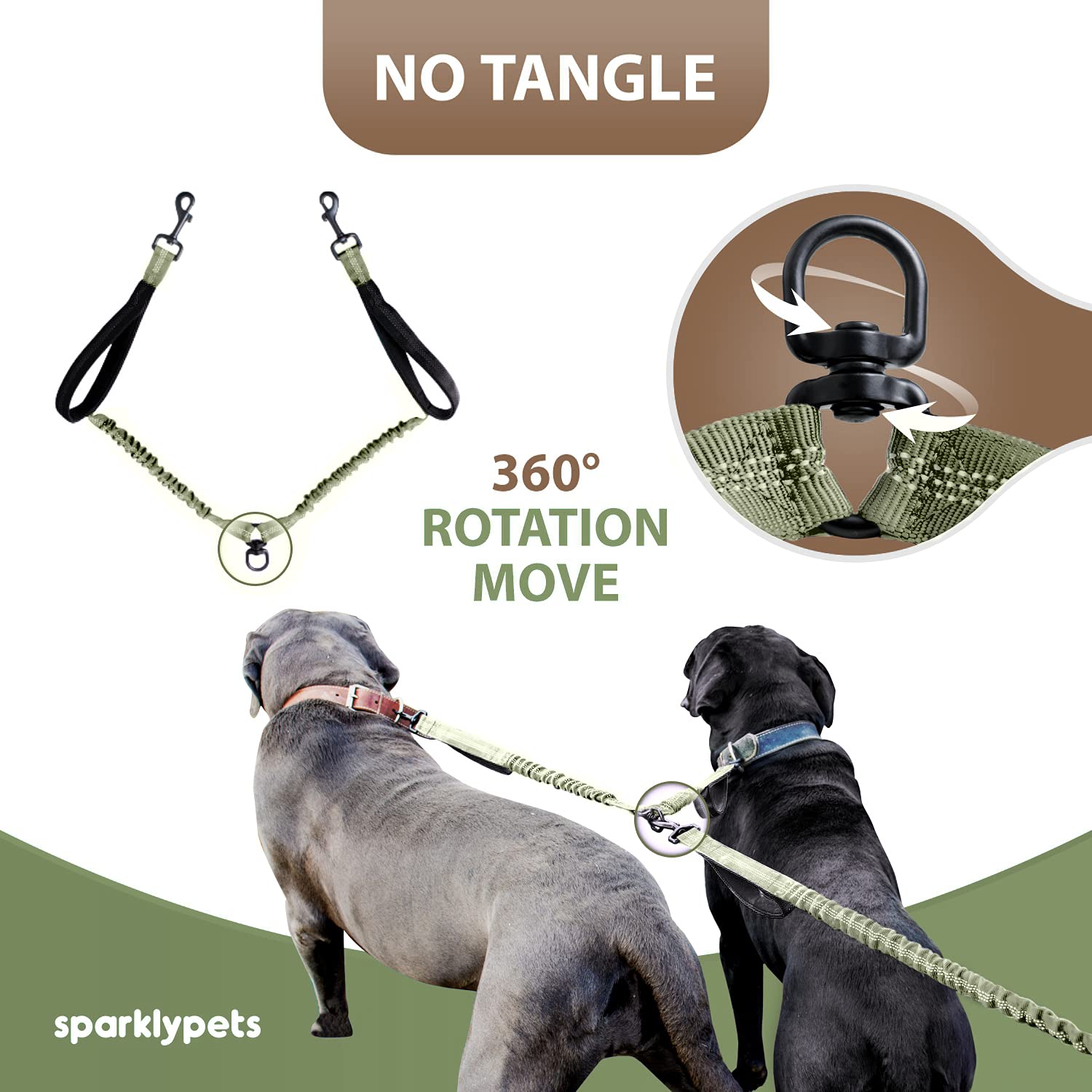 SparklyPets easy switch from hands-free to hands-on for versatility.