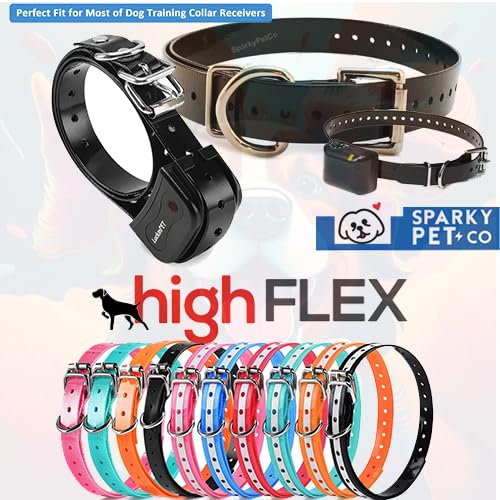 Sparky Pet Co adjustable 28 inch strap extended for customizable fit.