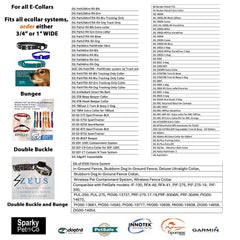Double buckle and quick snap clasp create a secure, easy-to-remove fit.