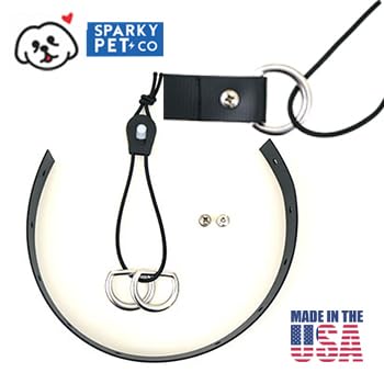 Sparky Pet Co easy-care strap wipes clean after adventures.