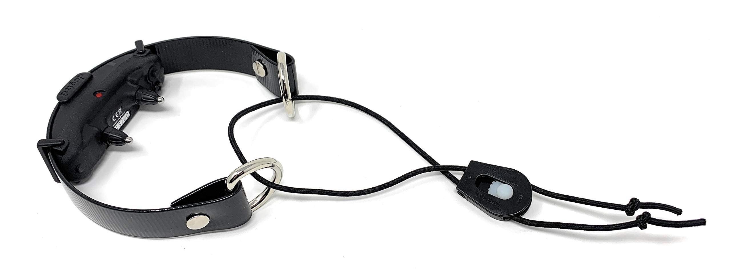 Sparky Pet Co strap with quick bungee closure for easy on/off.