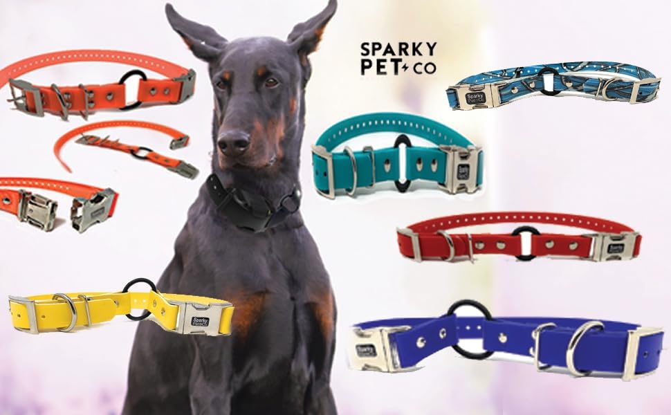 Designed for dogs over 20 pounds with durable Biothane construction.