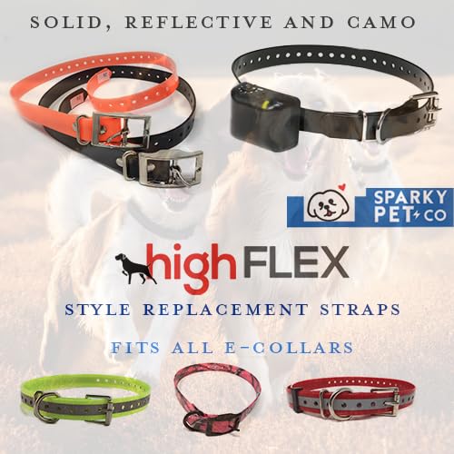 Sparky Pet Co ultra-durable strap with rugged hardware for long-lasting wear.