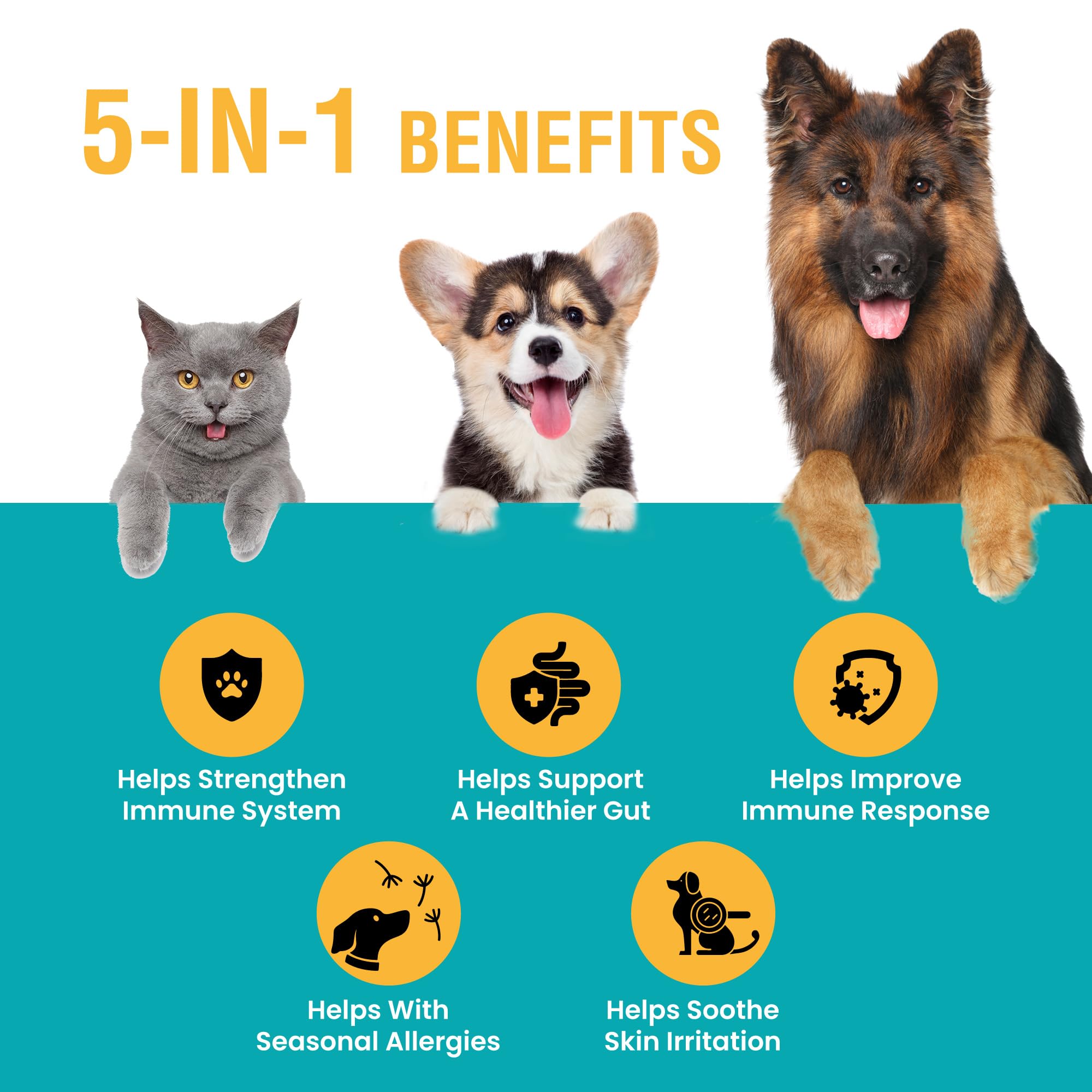 Special Breed Allergy and Immune liquid dosing for easy pet administration