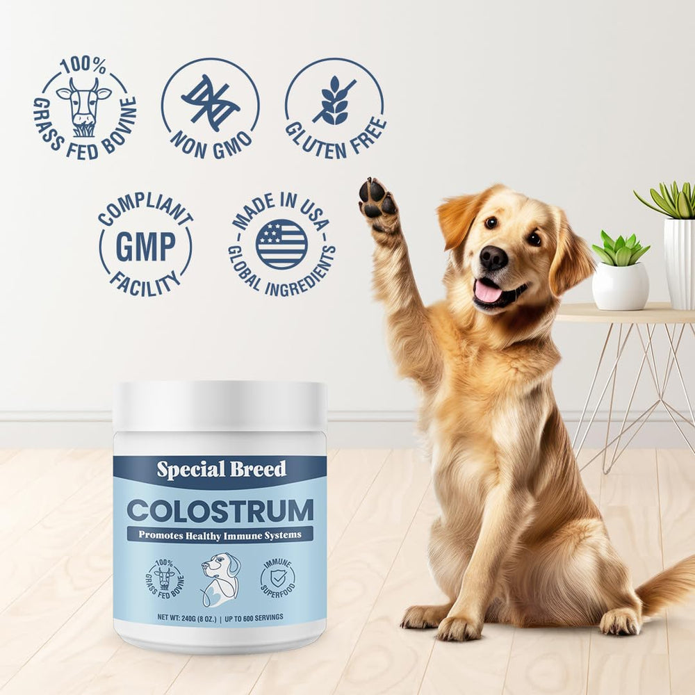 Special Breed bottle packaging protects potency and freshness.