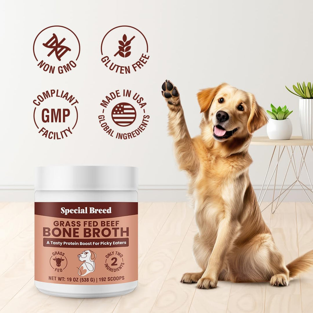 Special Breed 19oz packaging shown for long shelf life and convenience.