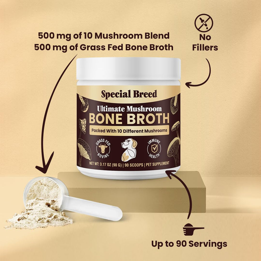 Special Breed tasty dog food topper enhances meals with flavor
