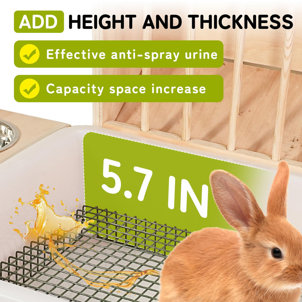 SPEETH deeper stainless steel bowls prevent spills and keep areas clean