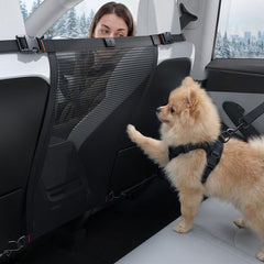 Spigen dog barrier front-seat protection for distraction-free driving.