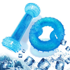 SPOFLY puppy chew toy with a frozen core for soothing teething