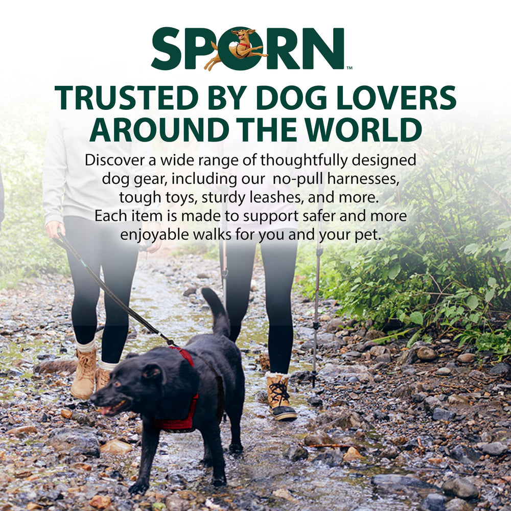 Sporn No Pull Harness adjustable fit for 16–24 neck range.
