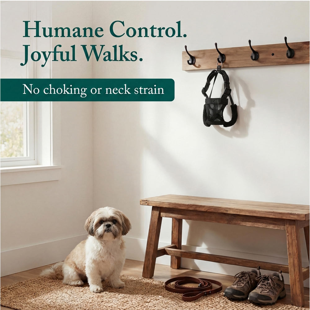 Sporn No Pull Harness adjustment system ensures snug, comfortable wear.