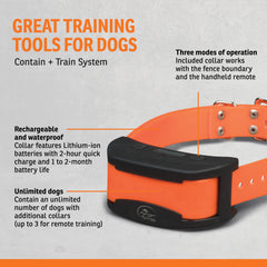 SportDOG waterproof collar receiver submersible up to 10 feet for rugged use