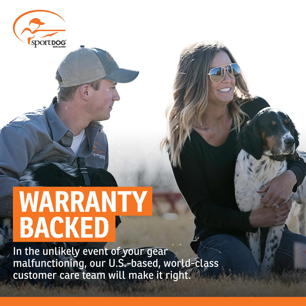 SportDOG safety features including lightning protector and wire break alert