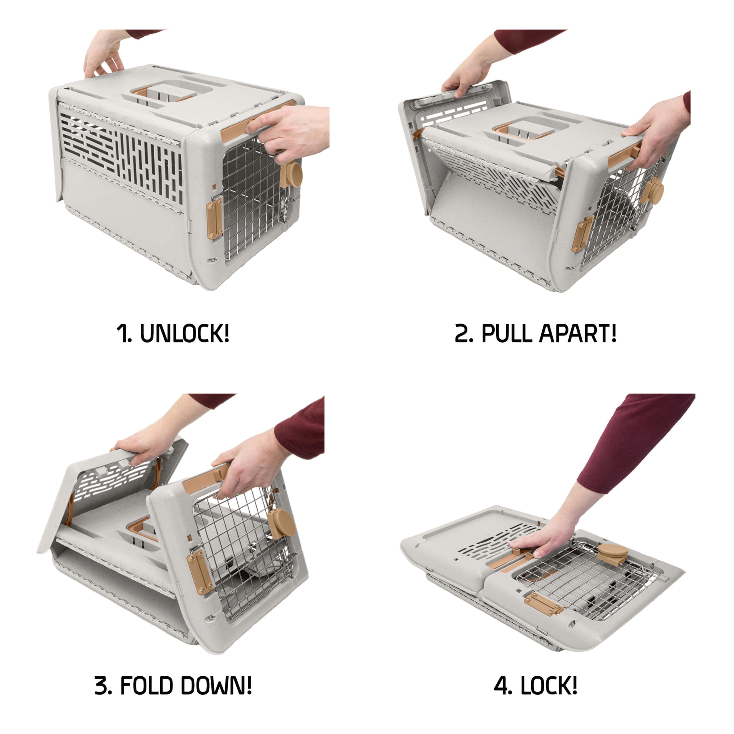 SportPet Designs side ventilation promotes airflow and pet visibility.
