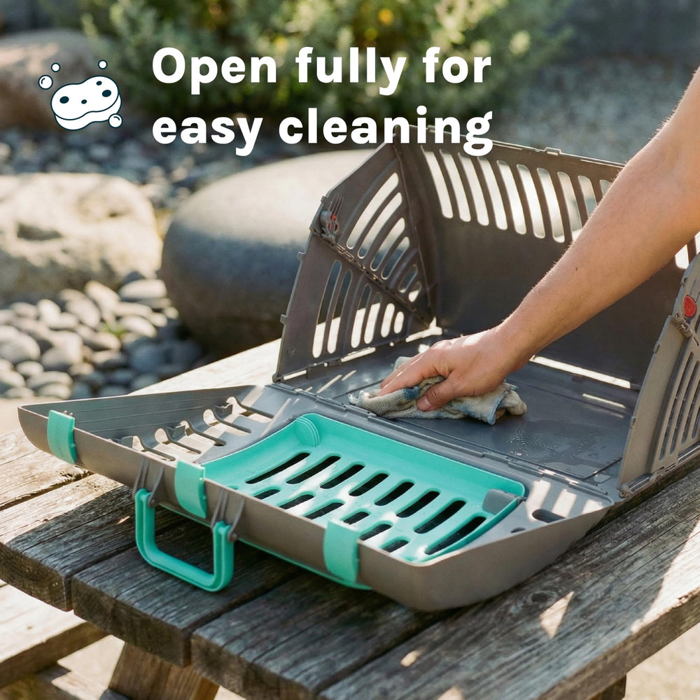 SportPet Designs ventilation slats deliver airflow and visibility.