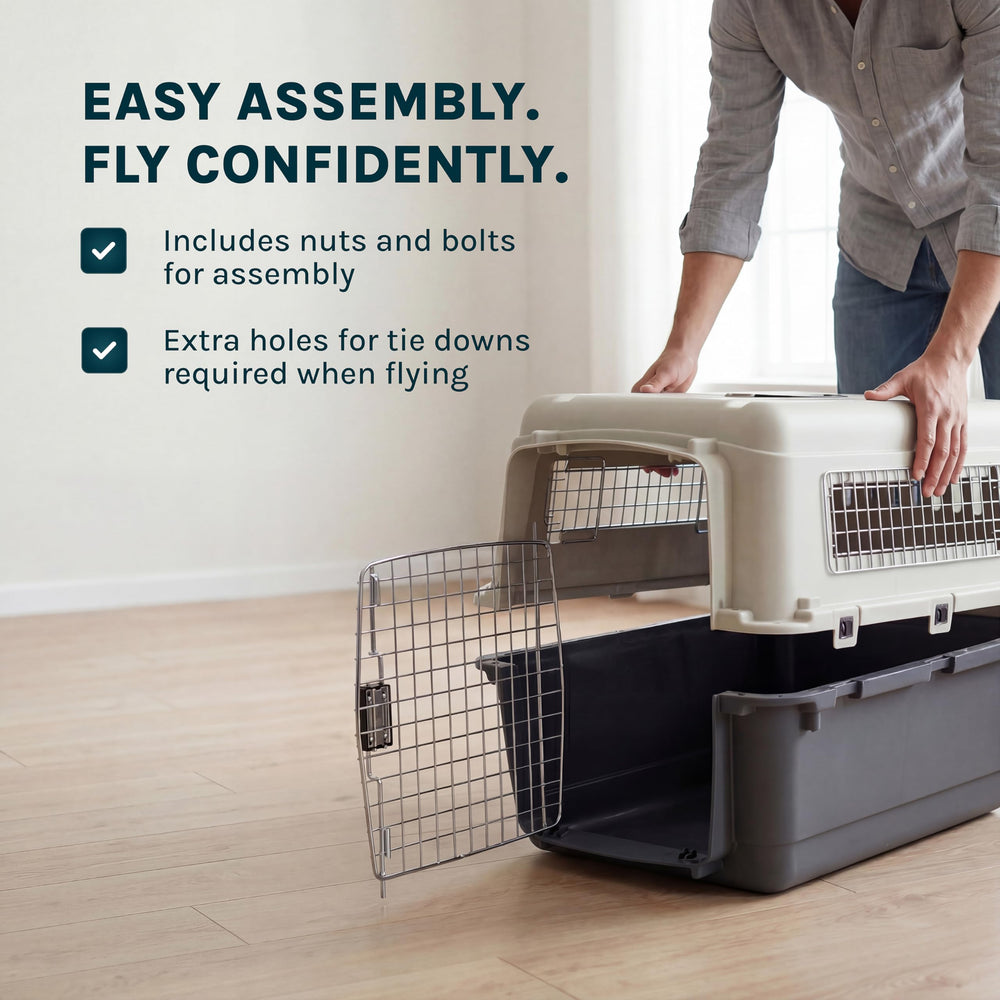SportPet easy-to-clean poly shell supports quick maintenance after travel