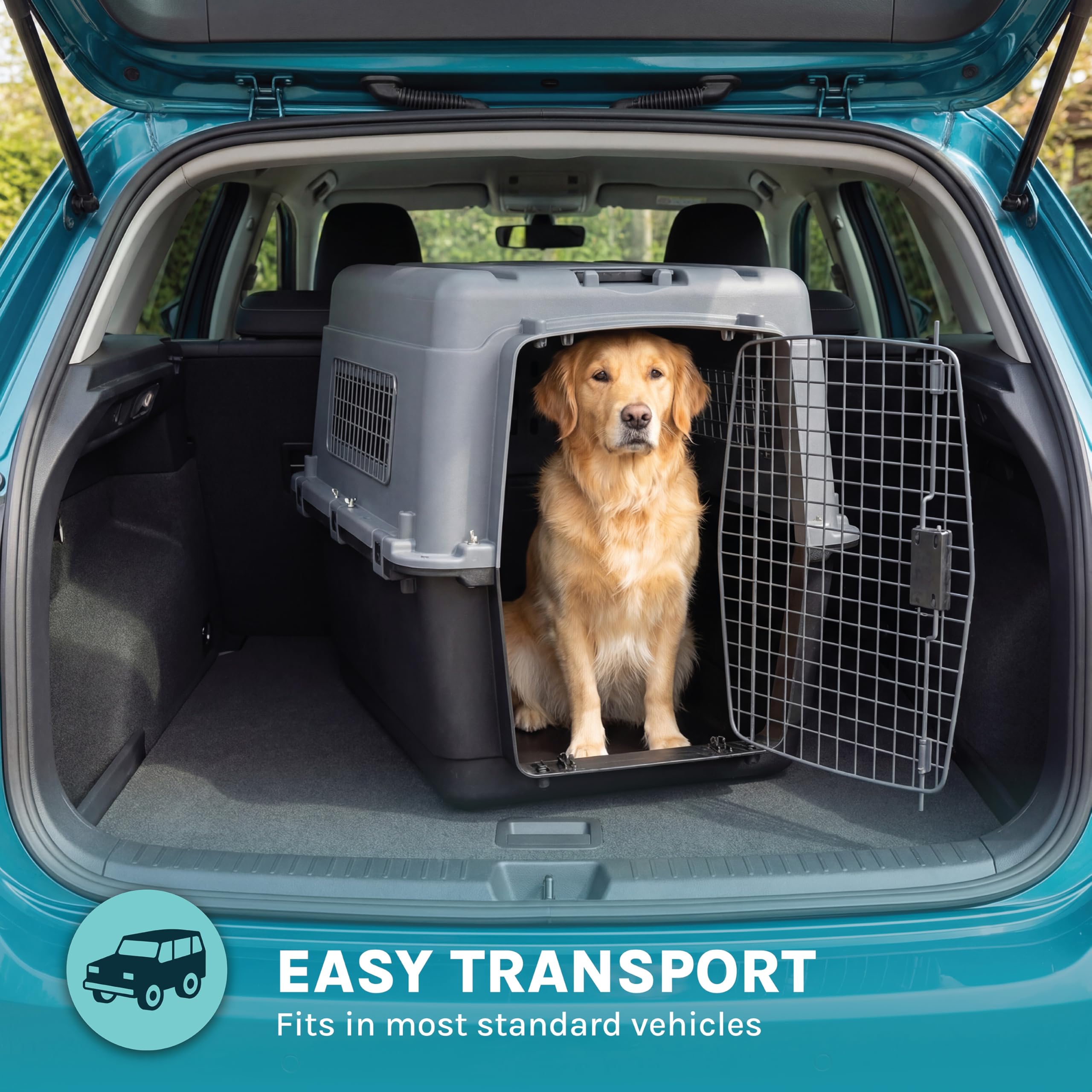 SportPet included food and water dishes support on-the-go meals