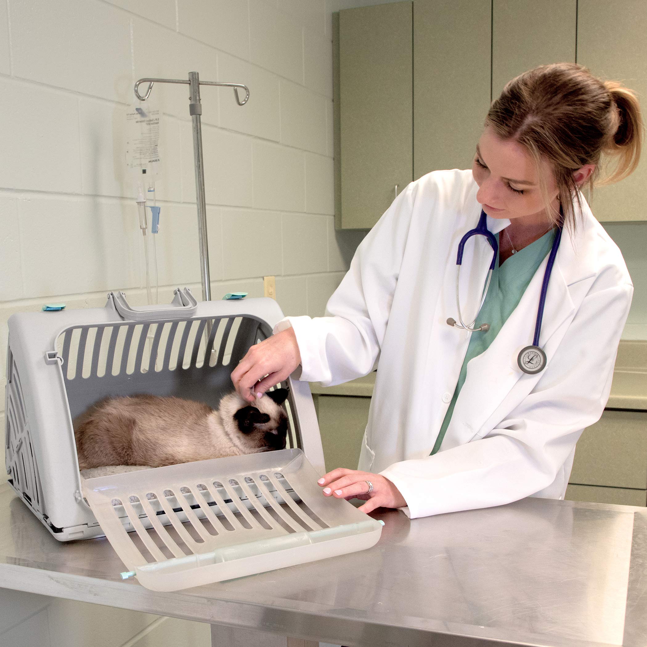 SportPet Travel Master ventilation slats provide airflow and visibility