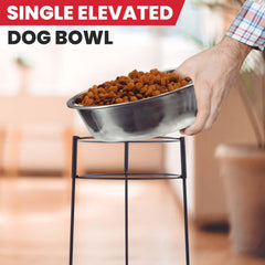 SPOT Hi Rise removable 2-quart stainless bowl shown for travel.