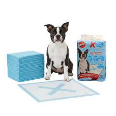 SPOT X Marks The Spot center X guides potty placement and reduces edge accidents.